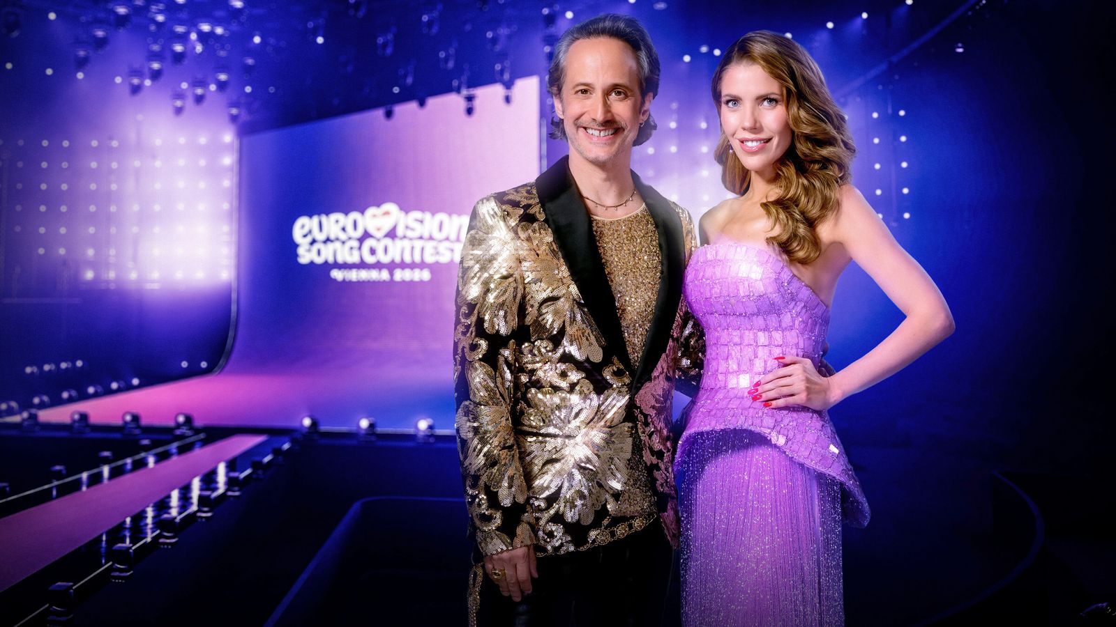 Wie zijn Victoria Swarovski en Michael Ostrowski, presentatoren Songfestival 2026?
